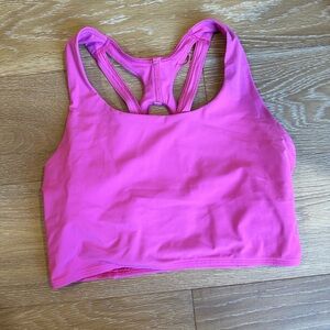 Lululemon Sonic Pink Cropped Tank